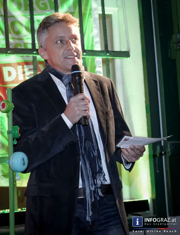 Bilder aus dem Grünes Haus Graz vom Eröffnungsfest am 12. Jänner 2015. - 033