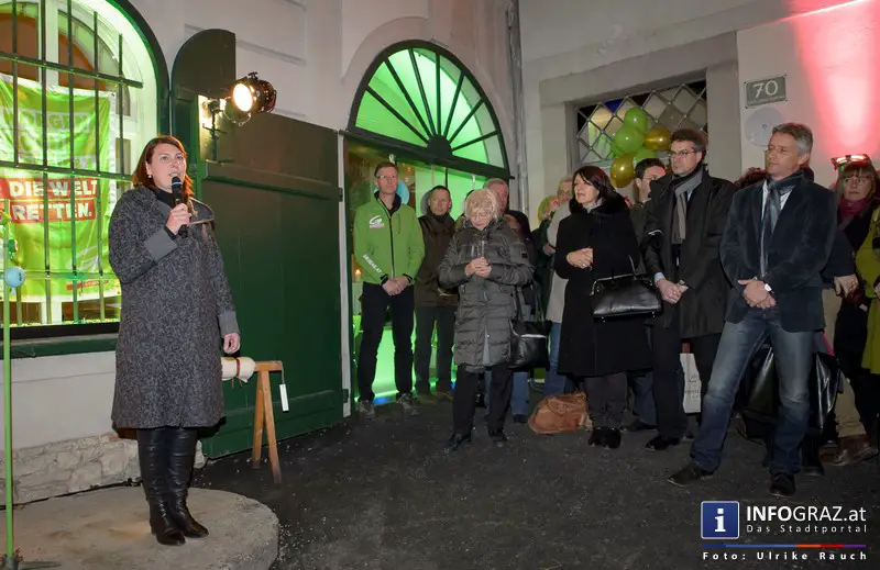 Bilder aus dem Grünes Haus Graz vom Eröffnungsfest am 12. Jänner 2015. - 036