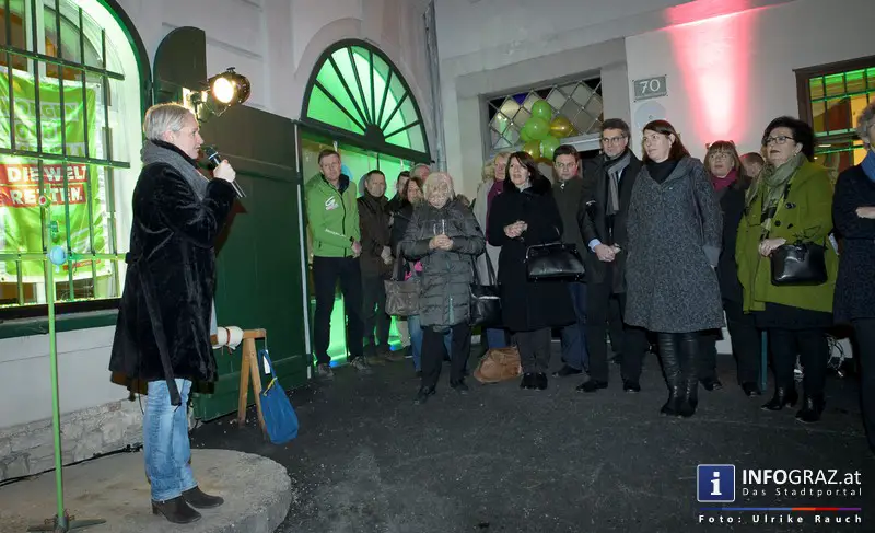 Bilder aus dem Grünes Haus Graz vom Eröffnungsfest am 12. Jänner 2015. - 039