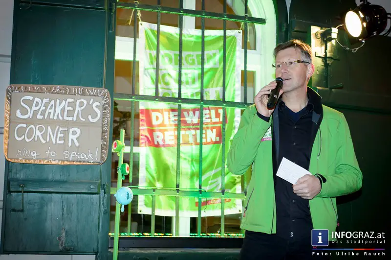 Bilder aus dem Grünes Haus Graz vom Eröffnungsfest am 12. Jänner 2015. - 042