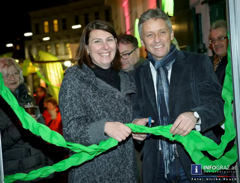 Bilder aus dem Grünes Haus Graz vom Eröffnungsfest am 12. Jänner 2015. - 044