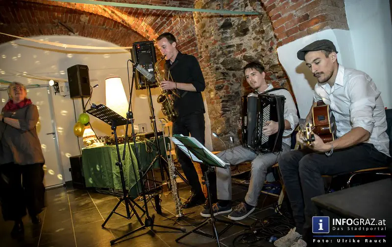 Bilder aus dem Grünes Haus Graz vom Eröffnungsfest am 12. Jänner 2015. - 049