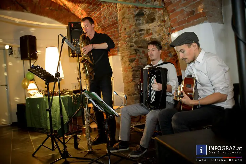 Bilder aus dem Grünes Haus Graz vom Eröffnungsfest am 12. Jänner 2015. - 051