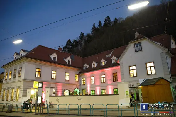 grünes haus graz,eröffnungsfest,12.01.2015,die grünen,umgezogen,eröffnungsfest,kaiser franz josef kai 70