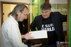 neue adresse,10 grünen organisationen,unter einem dach,buntes fest,dekoration,grünes haus graz,eröffnungsfest,