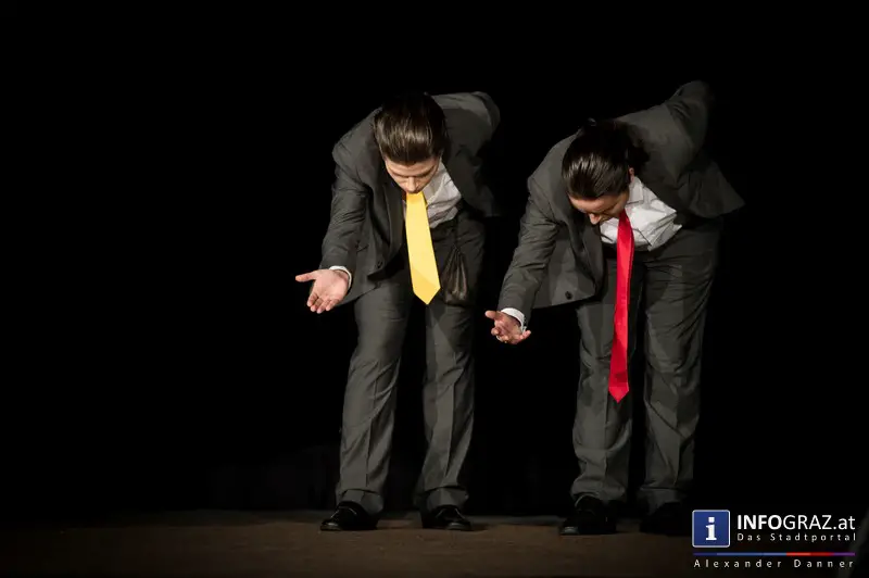 Premiere ‚Rosencrantz and Guildenstern are dead‘ – ‚the Pennyless Players‘ im Literaturhaus Graz - 001