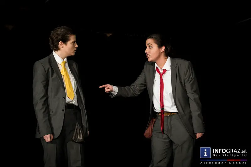 Premiere ‚Rosencrantz and Guildenstern are dead‘ – ‚the Pennyless Players‘ im Literaturhaus Graz - 003