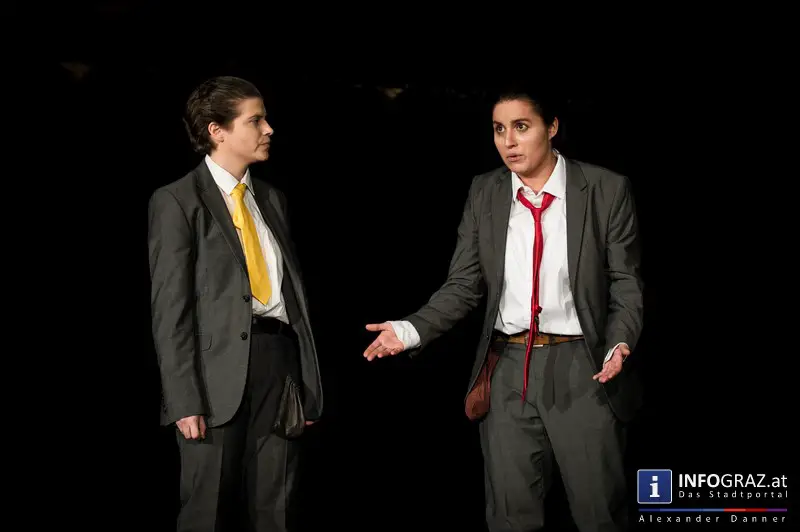 Premiere ‚Rosencrantz and Guildenstern are dead‘ – ‚the Pennyless Players‘ im Literaturhaus Graz - 004