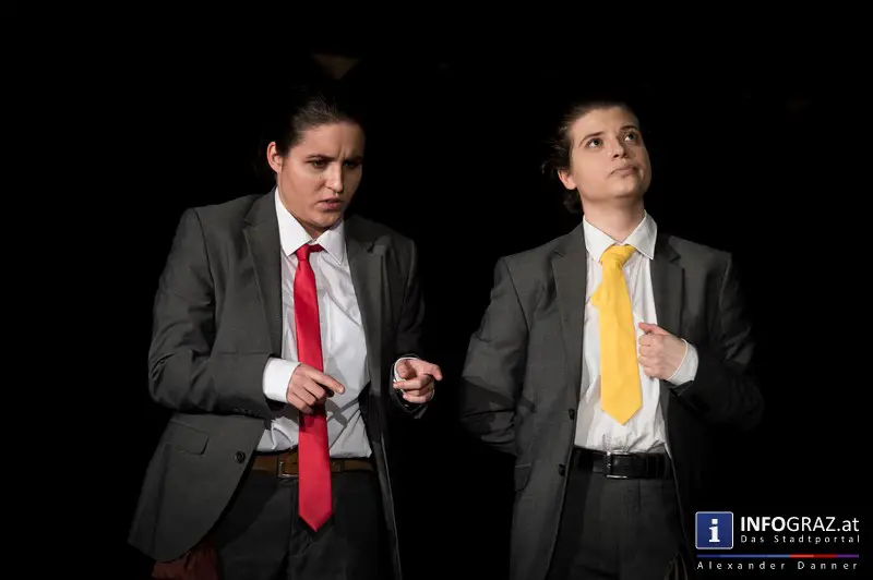 Premiere ‚Rosencrantz and Guildenstern are dead‘ – ‚the Pennyless Players‘ im Literaturhaus Graz - 013