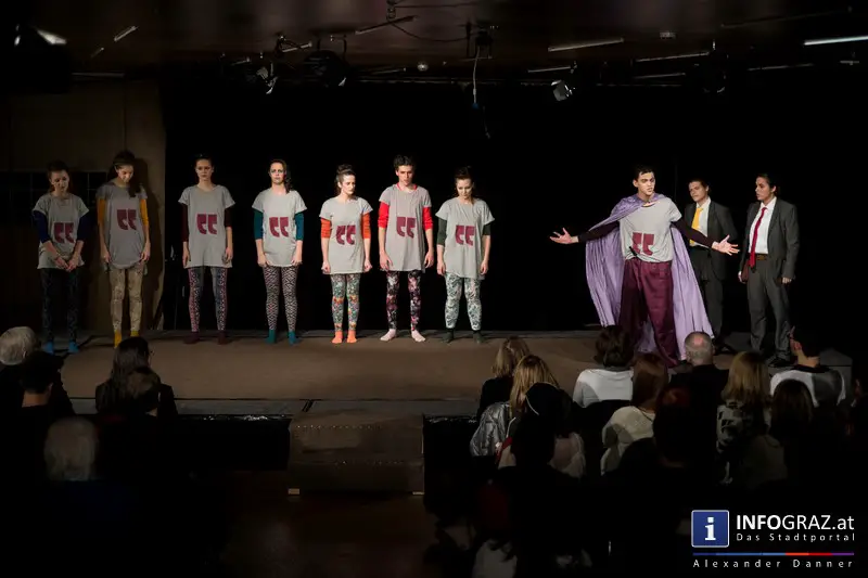 Premiere ‚Rosencrantz and Guildenstern are dead‘ – ‚the Pennyless Players‘ im Literaturhaus Graz - 021