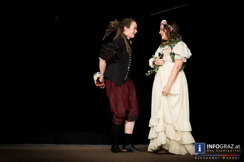 Premiere ‚Rosencrantz and Guildenstern are dead‘ – ‚the Pennyless Players‘ im Literaturhaus Graz - 028