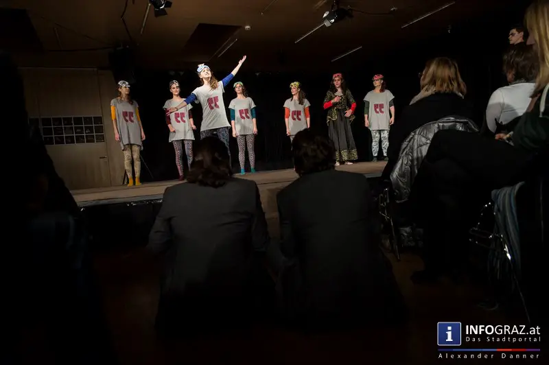 Premiere ‚Rosencrantz and Guildenstern are dead‘ – ‚the Pennyless Players‘ im Literaturhaus Graz - 030