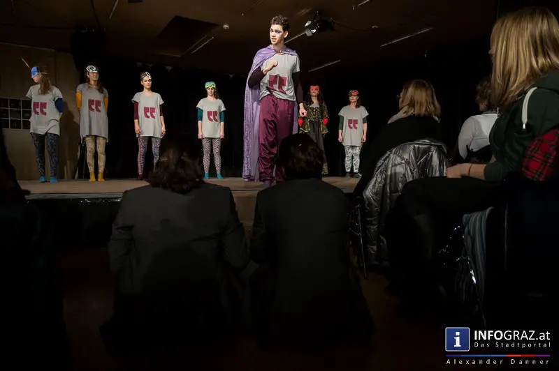 Premiere ‚Rosencrantz and Guildenstern are dead‘ – ‚the Pennyless Players‘ im Literaturhaus Graz - 031