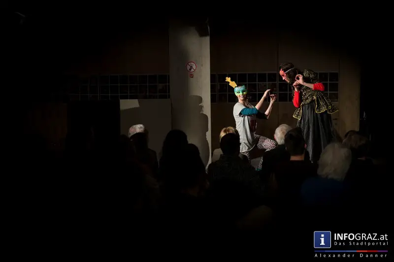 Premiere ‚Rosencrantz and Guildenstern are dead‘ – ‚the Pennyless Players‘ im Literaturhaus Graz - 035