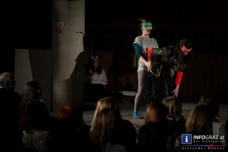 Premiere ‚Rosencrantz and Guildenstern are dead‘ – ‚the Pennyless Players‘ im Literaturhaus Graz - 037