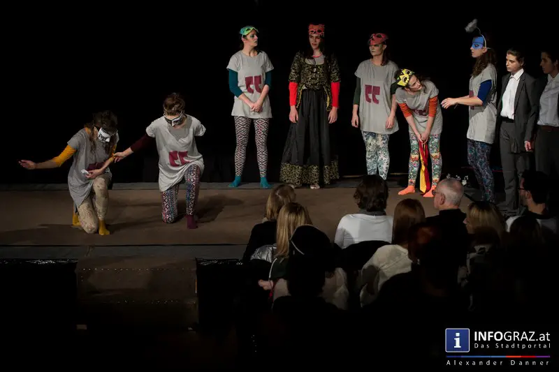 Premiere ‚Rosencrantz and Guildenstern are dead‘ – ‚the Pennyless Players‘ im Literaturhaus Graz - 040