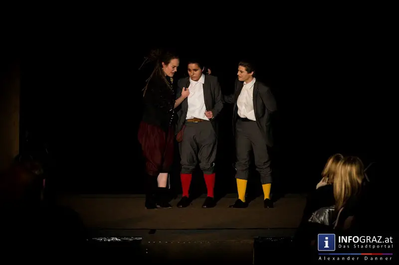 Premiere ‚Rosencrantz and Guildenstern are dead‘ – ‚the Pennyless Players‘ im Literaturhaus Graz - 043