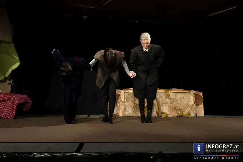 Premiere ‚Rosencrantz and Guildenstern are dead‘ – ‚the Pennyless Players‘ im Literaturhaus Graz - 069