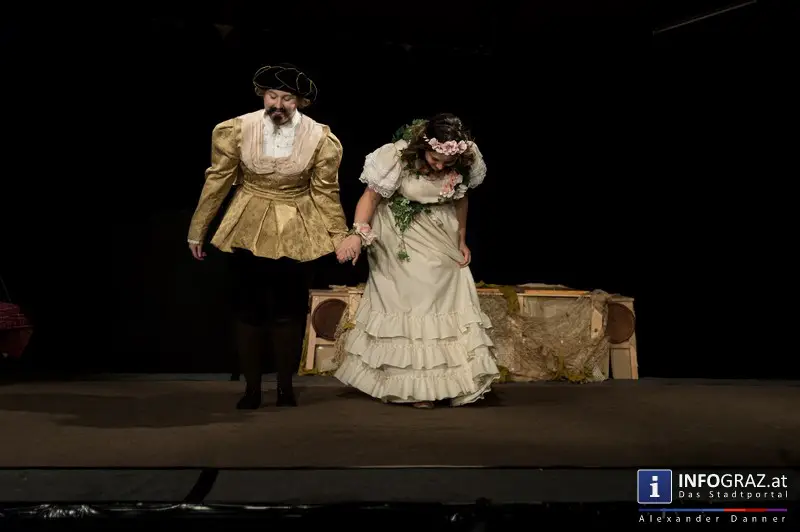 Premiere ‚Rosencrantz and Guildenstern are dead‘ – ‚the Pennyless Players‘ im Literaturhaus Graz - 070