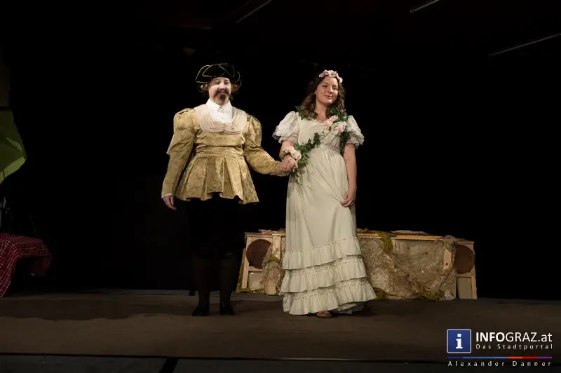 Premiere ‚Rosencrantz and Guildenstern are dead‘ – ‚the Pennyless Players‘ im Literaturhaus Graz - 071