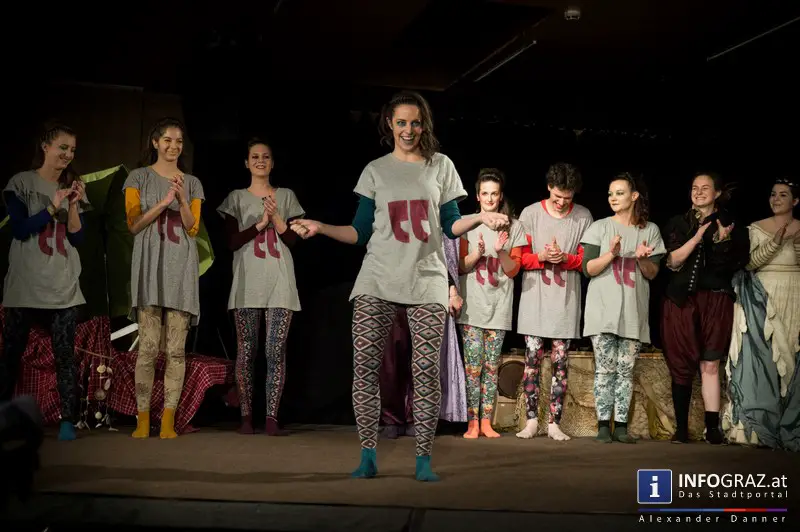 Premiere ‚Rosencrantz and Guildenstern are dead‘ – ‚the Pennyless Players‘ im Literaturhaus Graz - 082