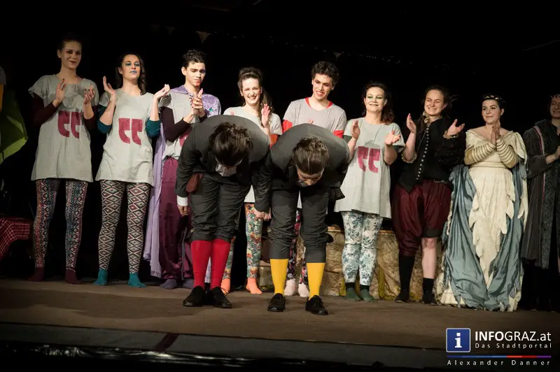 Premiere ‚Rosencrantz and Guildenstern are dead‘ – ‚the Pennyless Players‘ im Literaturhaus Graz - 085