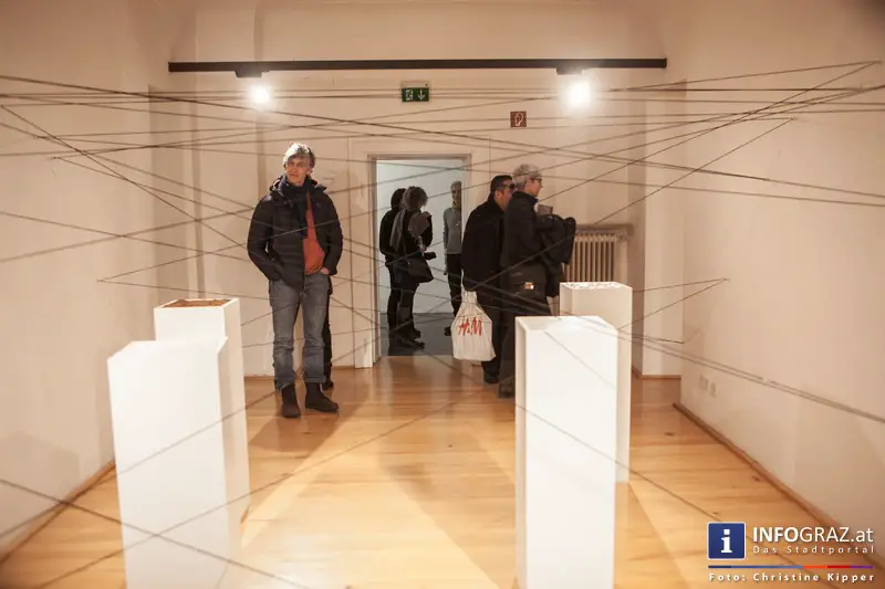 Eröffnung 'SHIFTING CONSTELLATIONS' am 21. Jänner 2015 - Kulturzentrum bei den Minoriten - 053