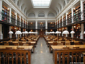 alter Leseraum,Universitätsbibliothek Graz,Karl-Franzens-Universität,Akademiker