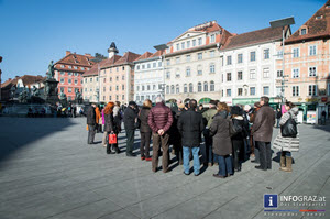 europa in graz,grazguides,stadtspaziergang,eu-beitritt österreichs,vor 20 jahren,spurensuche,kulturell,politische wechselbeziehungen