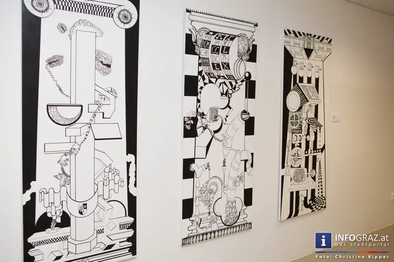 10 Jahre styrian ART foundation – Eröffnung der Ausstellung in der Hofgalerie im Steiermarkhof - 012