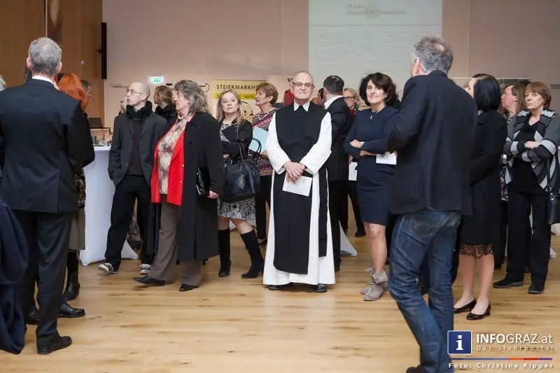 10 Jahre styrian ART foundation – Eröffnung der Ausstellung in der Hofgalerie im Steiermarkhof - 014
