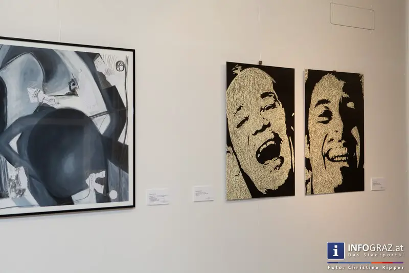 10 Jahre styrian ART foundation – Eröffnung der Ausstellung in der Hofgalerie im Steiermarkhof - 031