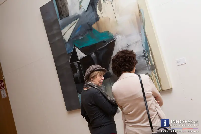 10 Jahre styrian ART foundation – Eröffnung der Ausstellung in der Hofgalerie im Steiermarkhof - 043