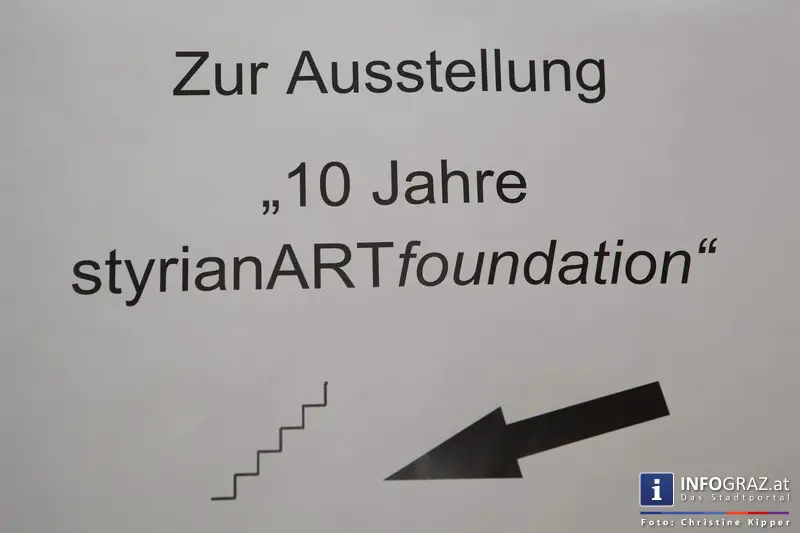 10 Jahre styrian ART foundation – Eröffnung der Ausstellung in der Hofgalerie im Steiermarkhof - 047
