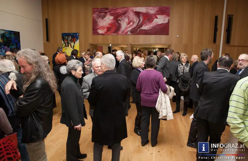 10 Jahre styrian ART foundation – Eröffnung der Ausstellung in der Hofgalerie im Steiermarkhof - 054