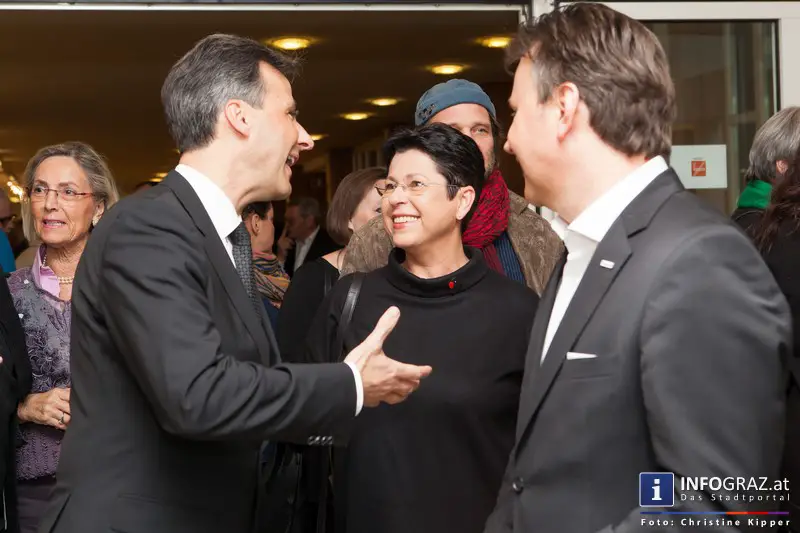 10 Jahre styrian ART foundation – Eröffnung der Ausstellung in der Hofgalerie im Steiermarkhof - 055