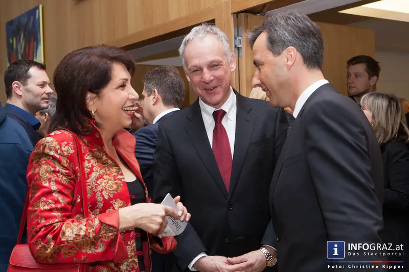 10 Jahre styrian ART foundation – Eröffnung der Ausstellung in der Hofgalerie im Steiermarkhof - 058