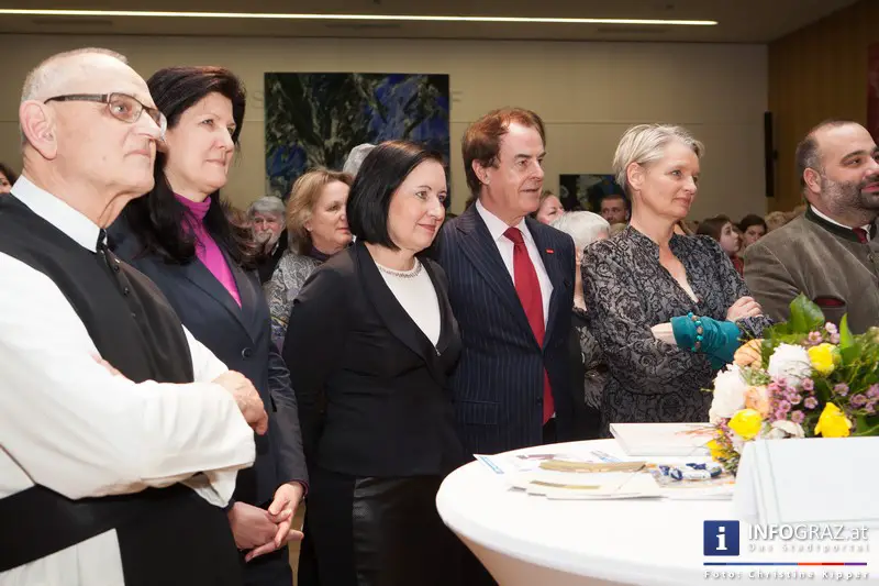 10 Jahre styrian ART foundation – Eröffnung der Ausstellung in der Hofgalerie im Steiermarkhof - 070