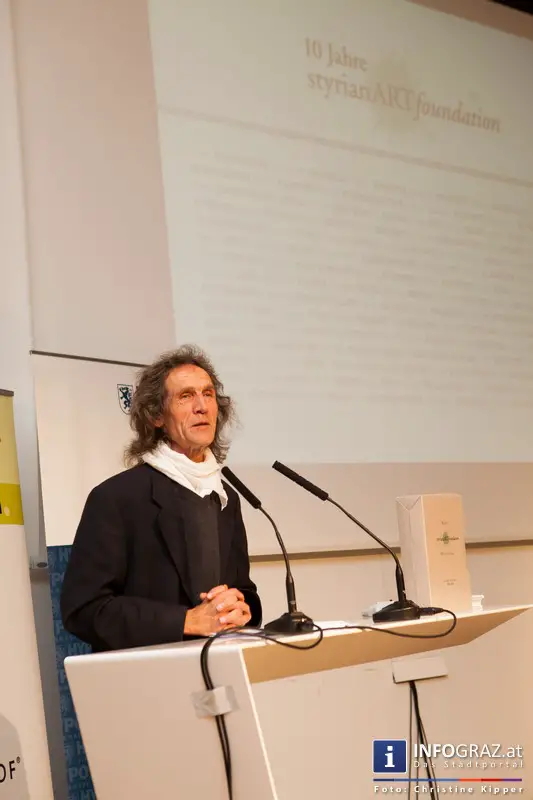 10 Jahre styrian ART foundation – Eröffnung der Ausstellung in der Hofgalerie im Steiermarkhof - 085