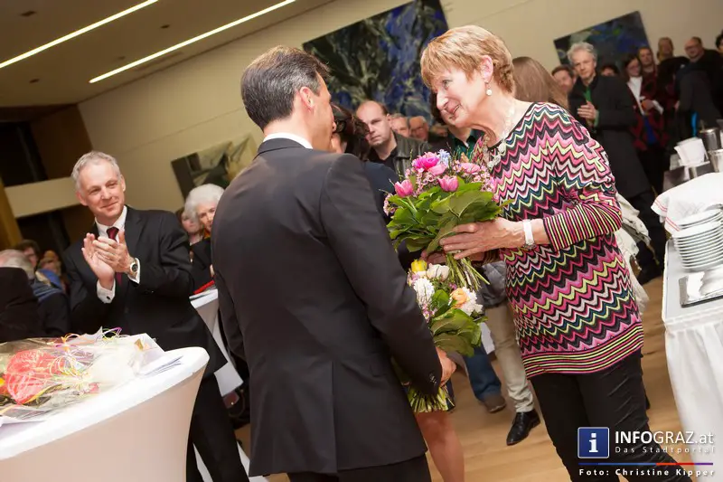 10 Jahre styrian ART foundation – Eröffnung der Ausstellung in der Hofgalerie im Steiermarkhof - 091