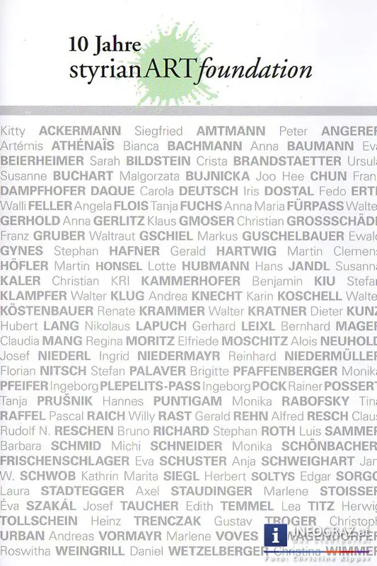 10 Jahre styrian ART foundation – Eröffnung der Ausstellung in der Hofgalerie im Steiermarkhof - 104