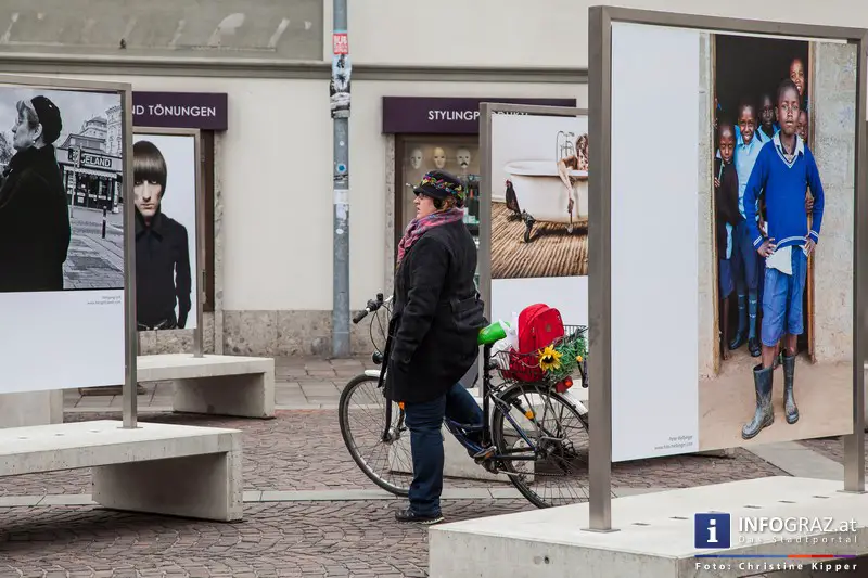 Eröffnung der Menschenbilder Ausstellung 2015 am 14. März 2015 - Mariahilferplatz Graz - 023