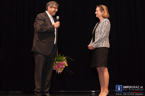 Fardin Tabrizi,Dr. Bettina Vollath,Landesrätin für Finanzen, Frauen und Integration,nowruz fest 1394,iranisches neujahr,kammersäle Graz