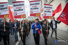 protestaktion gegen ttip,graz,freihandelsabkommen ttip,handelsvertrag ceta,eu,kanada,multilaterales dienstleistungsabkommen tisa,länder