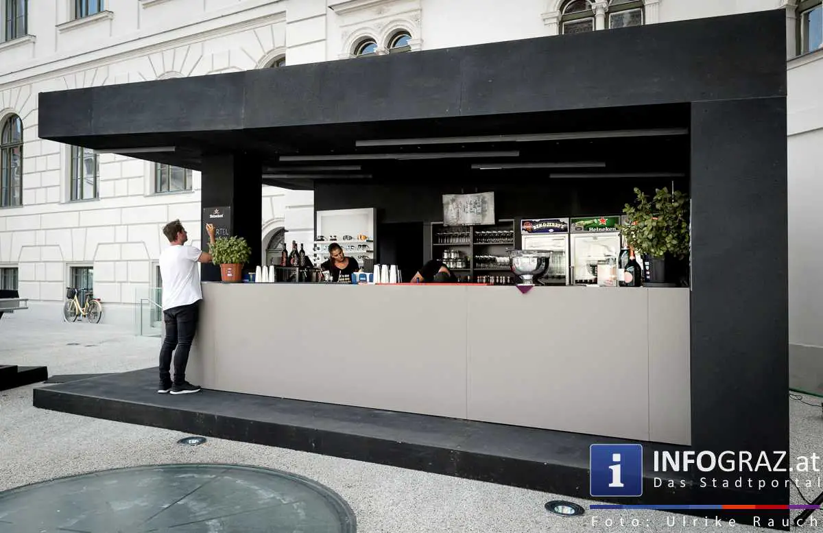 Ein gelungener Start für Viertel 4, Sommerlounge in der Grazer Innenstadt - 009