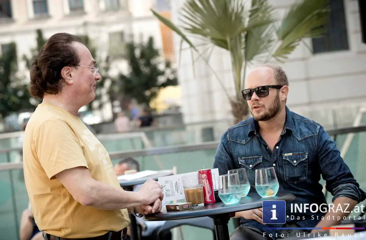 Ein gelungener Start für Viertel 4, Sommerlounge in der Grazer Innenstadt - 016