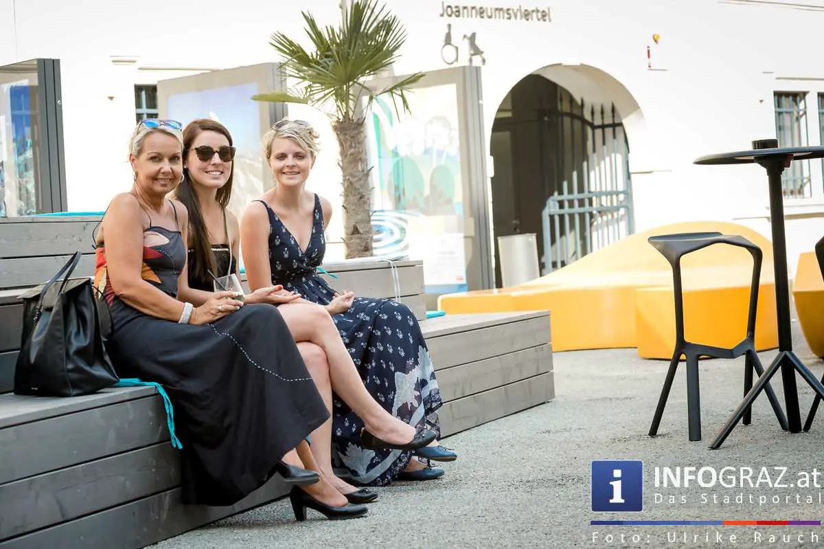 Ein gelungener Start für Viertel 4, Sommerlounge in der Grazer Innenstadt - 018