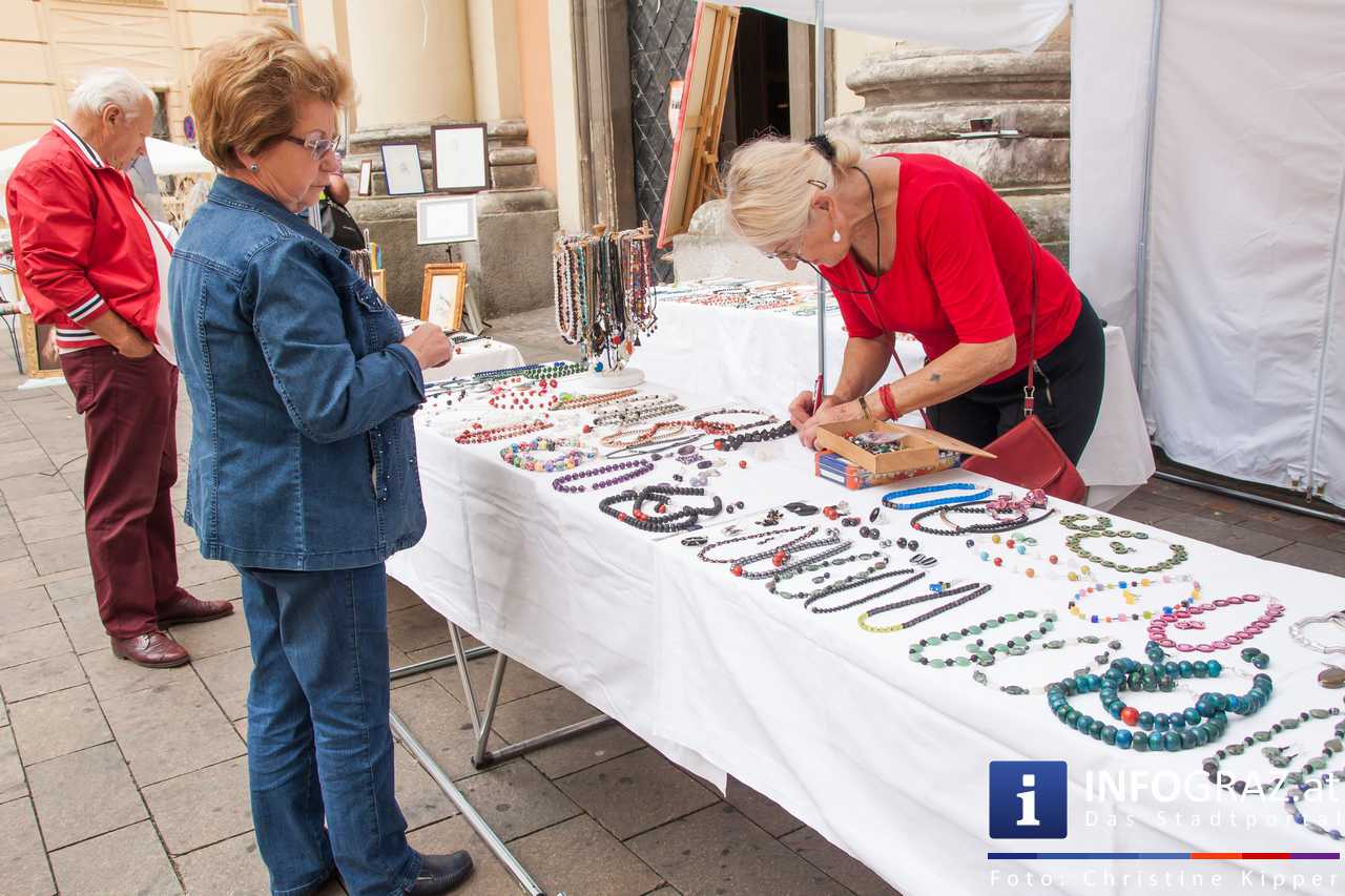 KUNSTMARKT vom Färberplatz zum Schloßbergplatz am 19. Juni 2015 - 006
