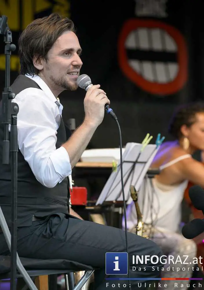 Pepe Auer Band bei der Murszene Graz am 18. Juli 2015 - 023