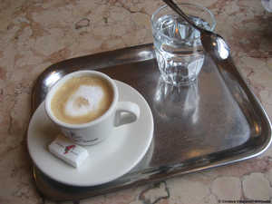 klassischer kleiner Brauner,traditionelle Kaffeehäusern,Wasser zum Kaffee,illy kaffee,wiener kaffeehaus,meinl,baristas,kaffeebohne 